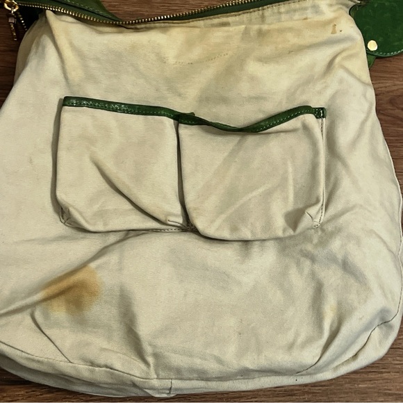 Tory Burch Green Leather Hobo - Picture 10 of 11